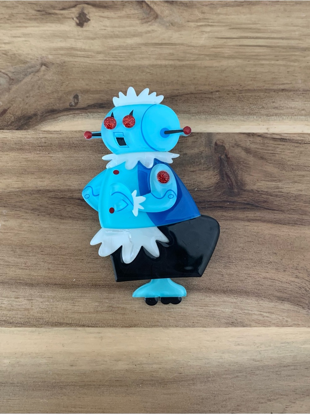 Erstwilder Rosie the Robot Brooch pin NWOT